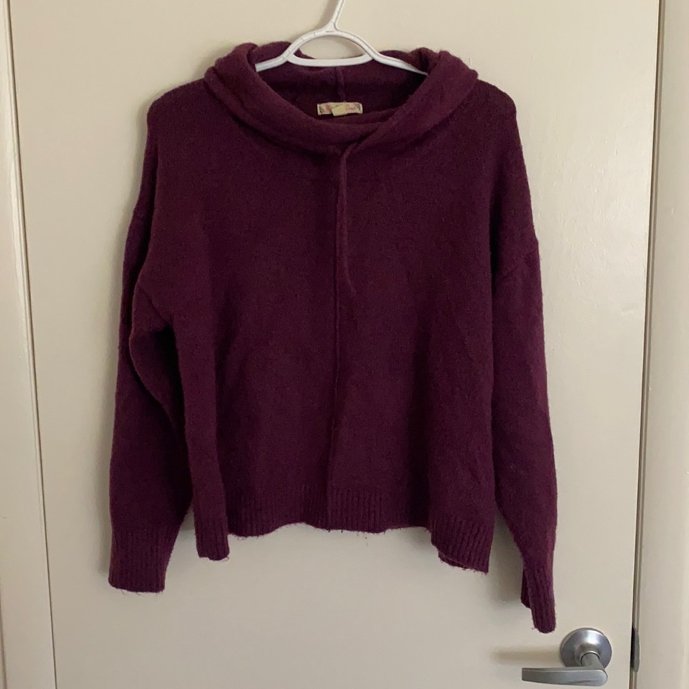Cowl neck sweater